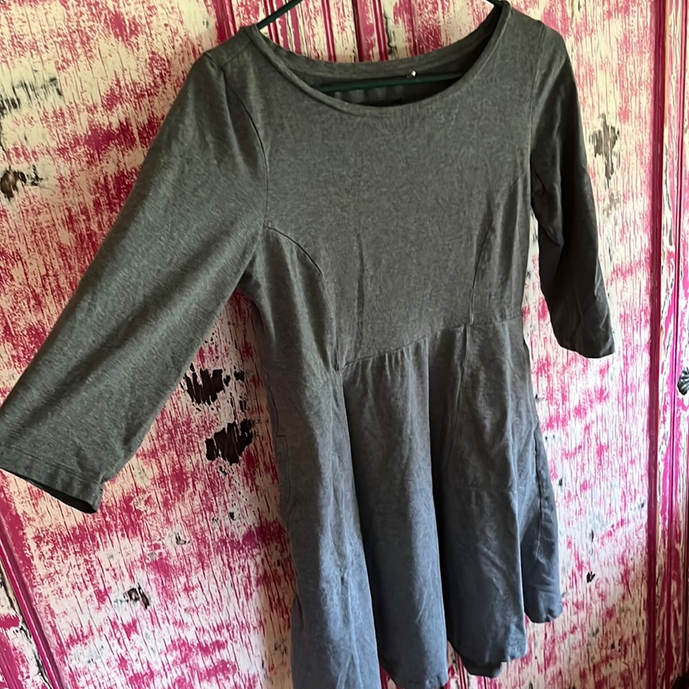 Toad and Co gray dress, small